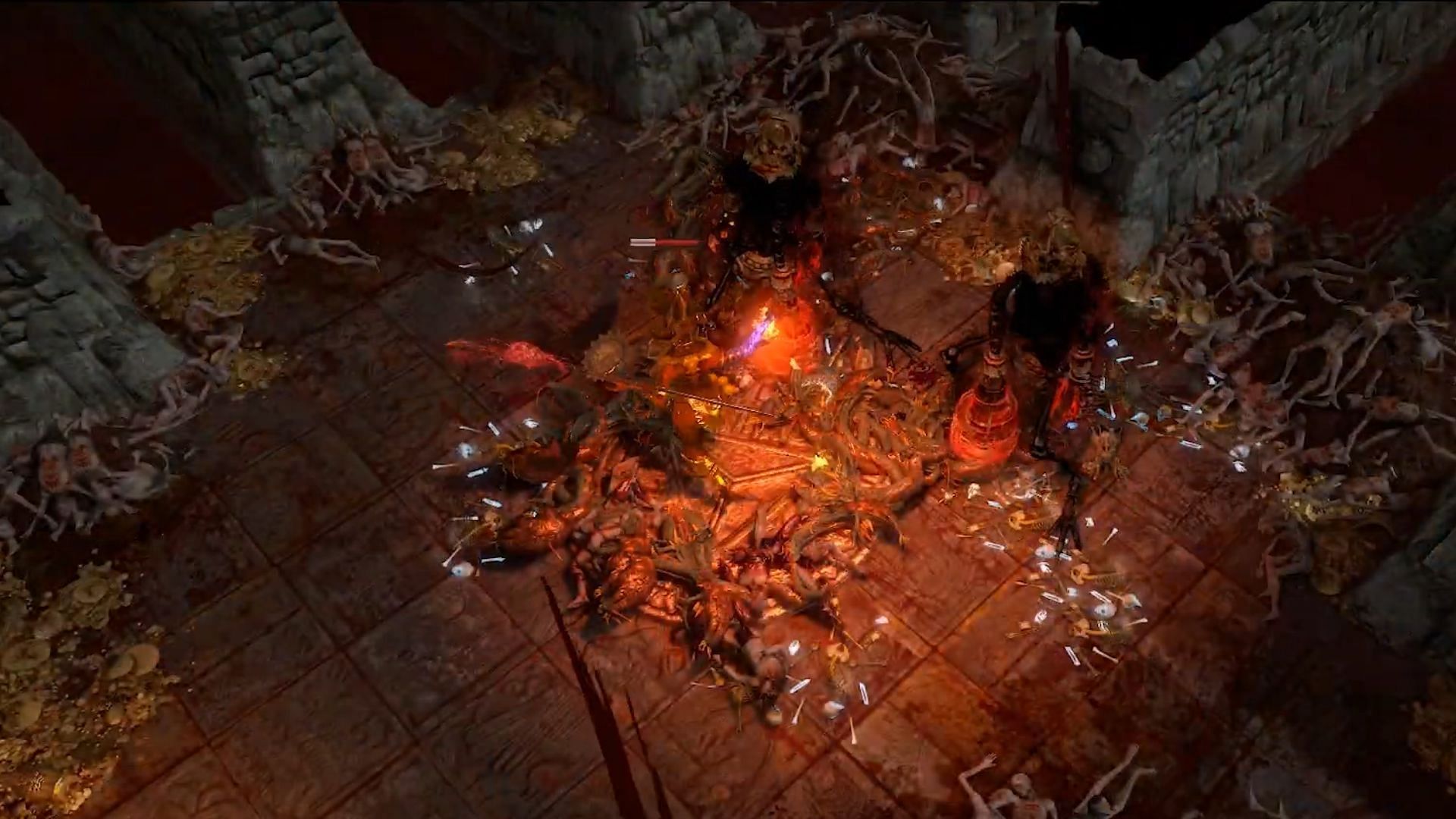 Atziri's arena in Path of Exile (Image via Grinding Gear Games)